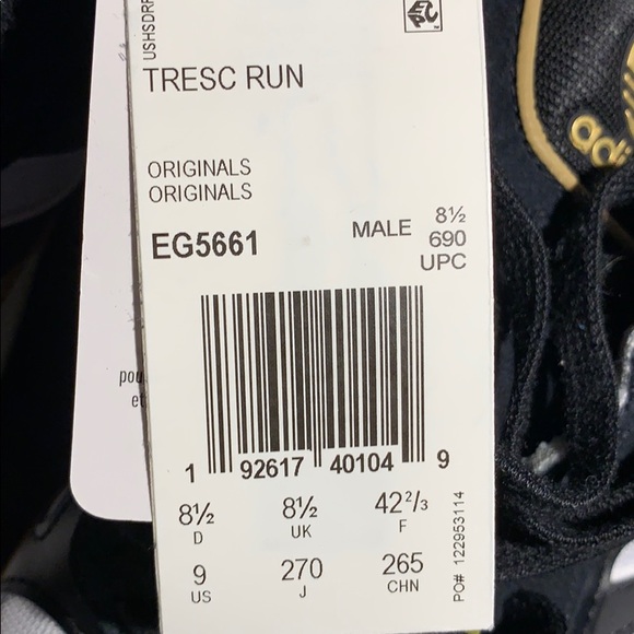 Tresc Run “black metallic gold” NWT - Picture 4 of 8